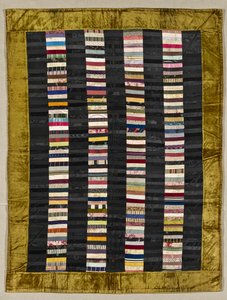 Strippie Quilt, c.1880 door American School
